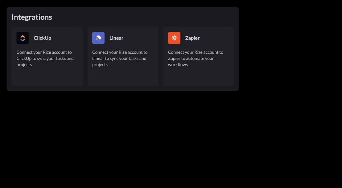 Integrate into your existing workflow